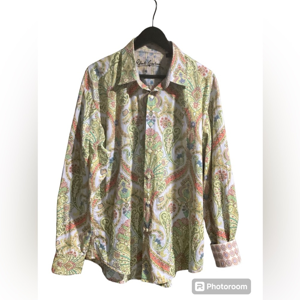 Robert Graham Multicolor Paisley, Long Sleeve Shirt